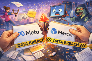 메타, AI 데이터 공급망 보안 침해에 ‘머코’와 협력 중단…업계 전반 확산되는 파장