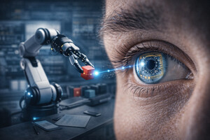 눈빛으로 로봇을 움직인다…AI 스마트 콘택트렌즈 개발