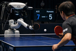 AI, 이제 라켓을 들다…소니 ‘에이스’, 인간 넘어서는 피지컬 AI